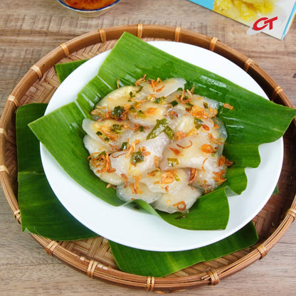Bánh Bột Lọc Nhân Đậu Xanh | Mung Bean Tapioca Dumplings