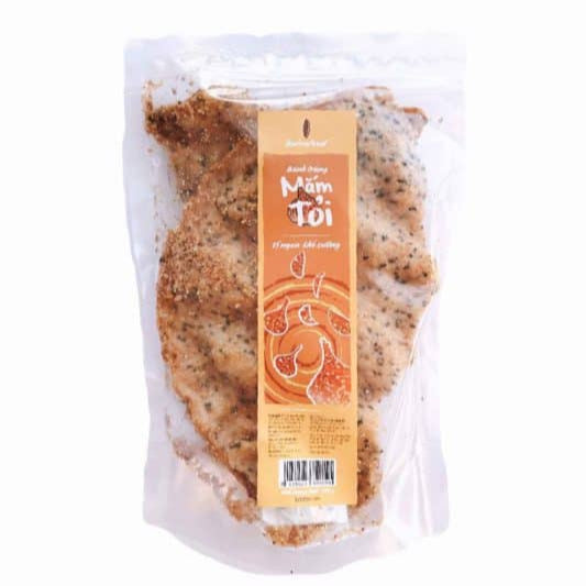 Bánh Tráng Nướng Mắm Tỏi Cô Ba | Dried Rice Paper with Fish Sauce and Garlic