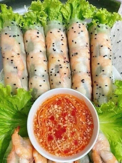 Bánh Tráng Cuốn Mè Đen Phương Nguyên | Black Sesame Rice Paper