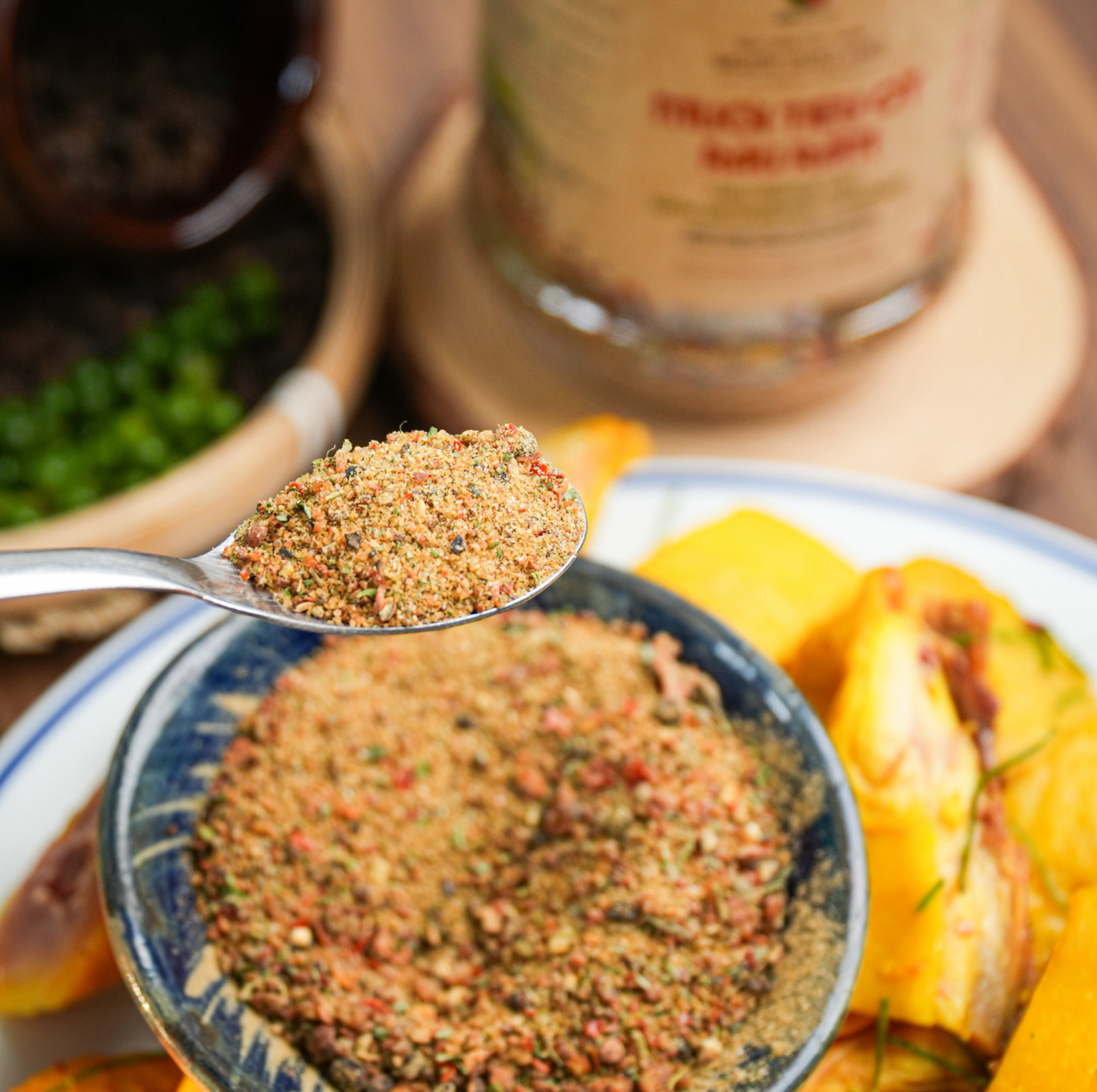 Muối Tiêu Ớt Rau Răm | Chili Pepper Salt with Vietnamese Coriander
