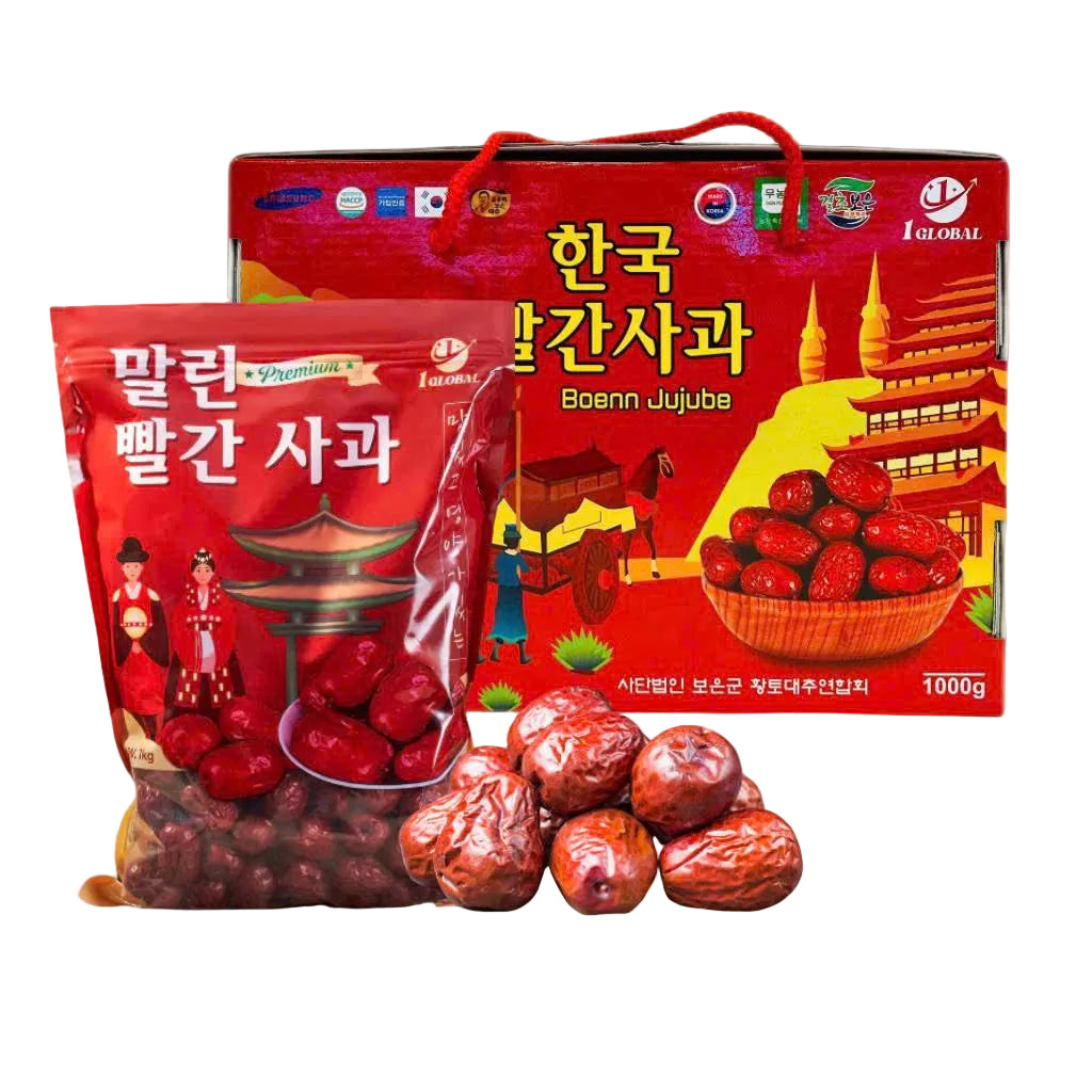 Táo Đỏ Hàn Quốc | Korean Boeuu Jujube