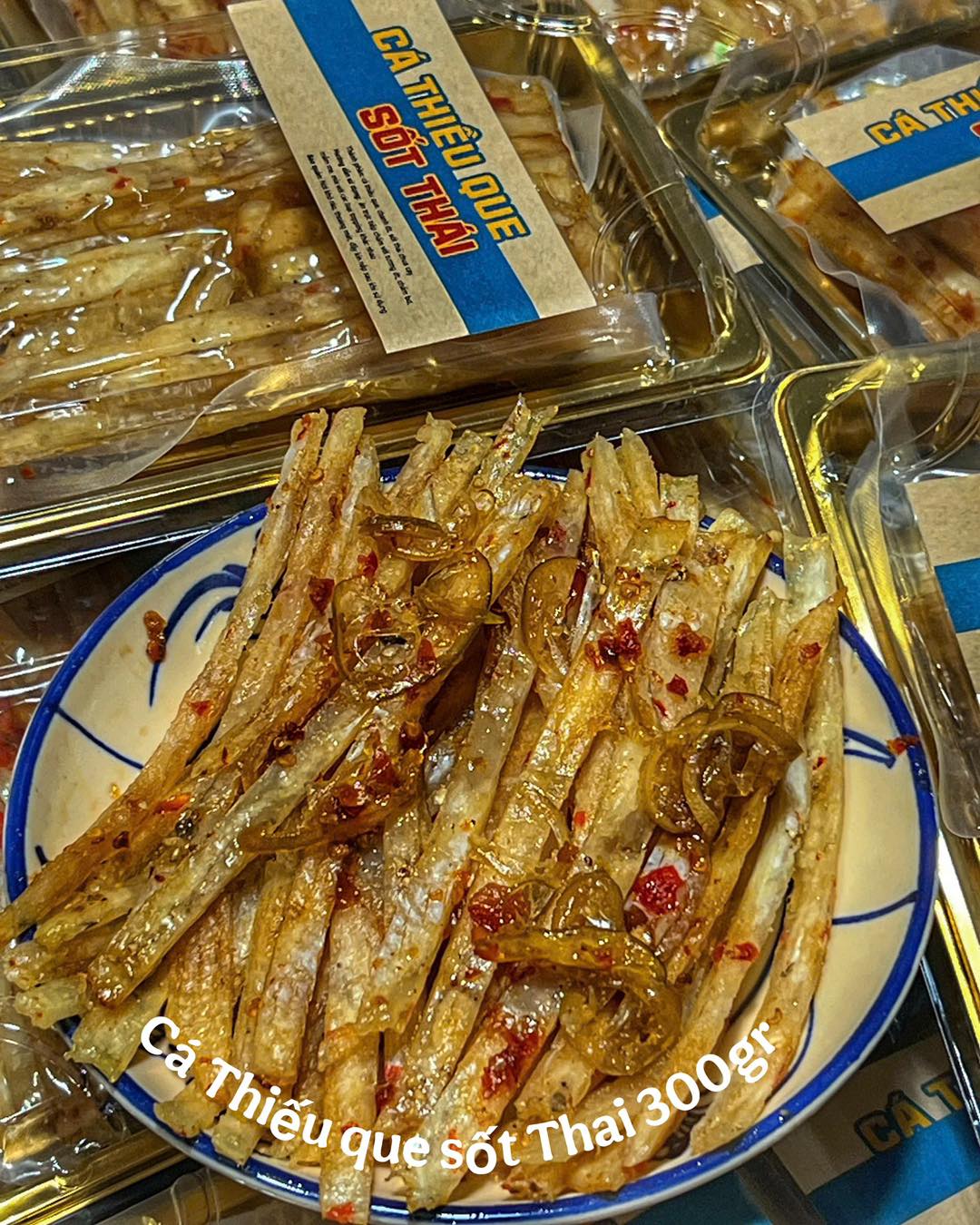 Cá Thiều Que Sốt Thái | Threadfin Fish with Thai Sauce