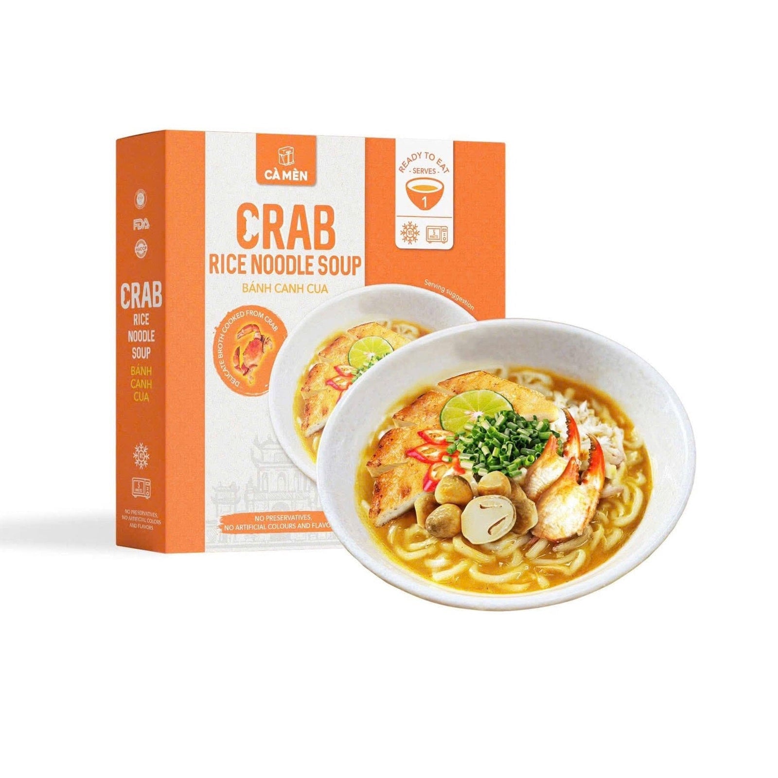 Bánh Canh Cua Cà Mèn | Crab Rice Noodle Soup - Box 245g