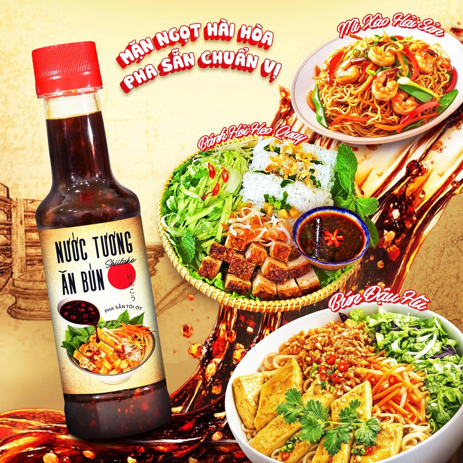 Nước Tương Pha Sẵn | Soya Sauce For Noodle