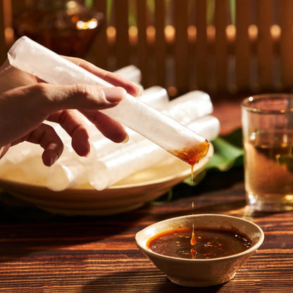 Bánh Tráng Sa Tế Cay | Spicy Satay Mixed Rice Paper