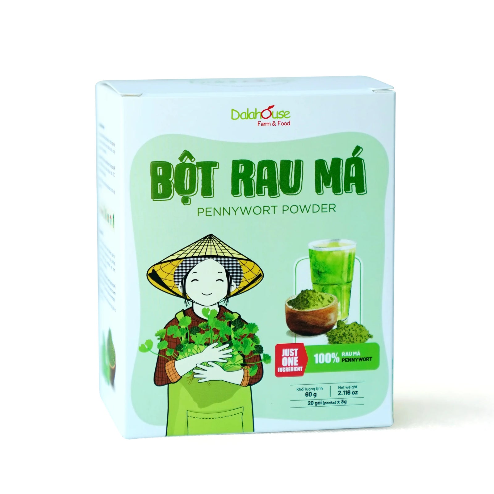 Bột Rau Má | Pennywort Powder