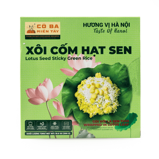 Xôi Cốm Hạt Sen | Lotus Seed Sticky Green Rice