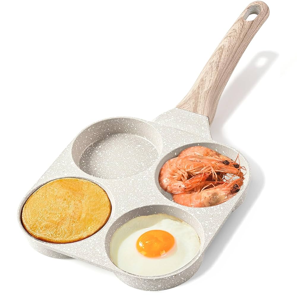 Chảo Chiên Trứng 4 Ngăn - Multi-functional Frying Pan