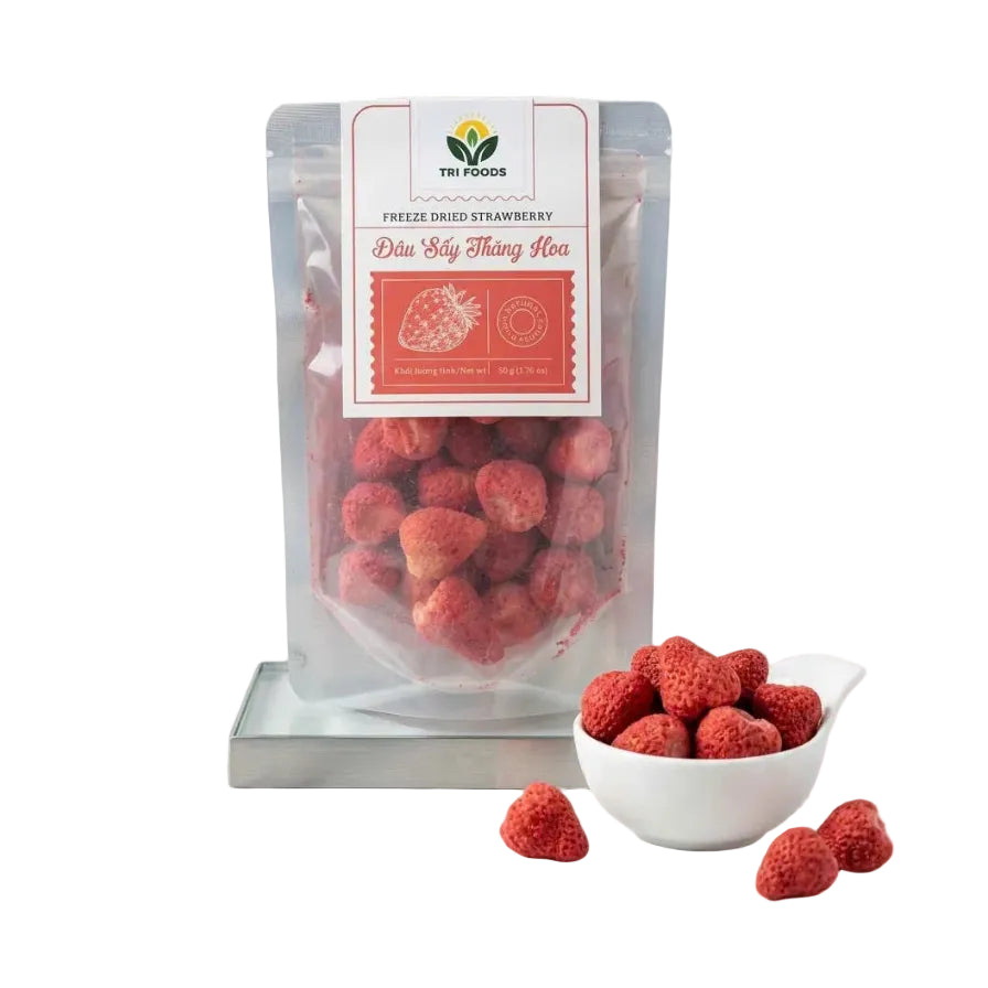 Dâu Sấy Thăng Hoa | Freeze Dried Strawberry