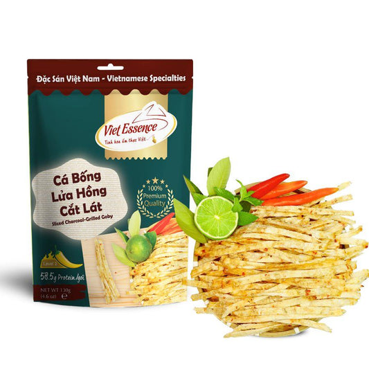 Viet Essence Cá Bống Lửa Hồng Cắt Lát | Sliced Charcoal-Grilled Goby Fish