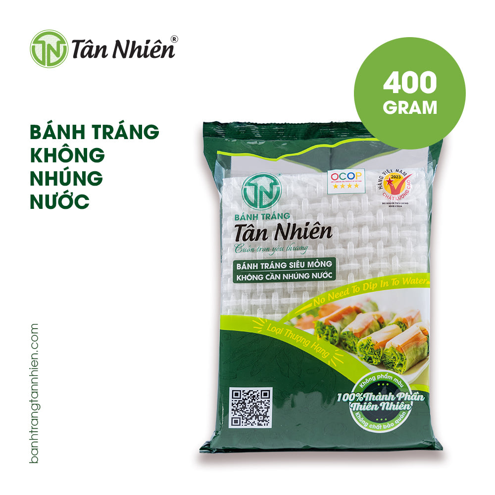 Bánh Tráng Siêu Mỏng Tân Nhiên | Thin Rice Paper ( No Dip in to Water)