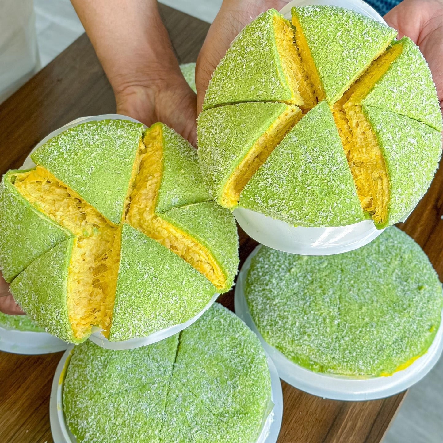 Bánh Phú Sĩ Sầu Riêng | Fuji Cake with Durian