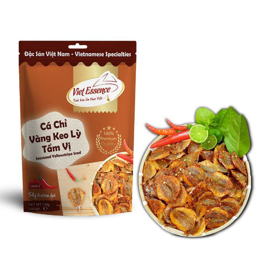 Viet Essence Cá Chỉ Vàng Keo Lỳ Tẩm Vị | Sticky & Tasty Seasoned Yellowstripe Scad