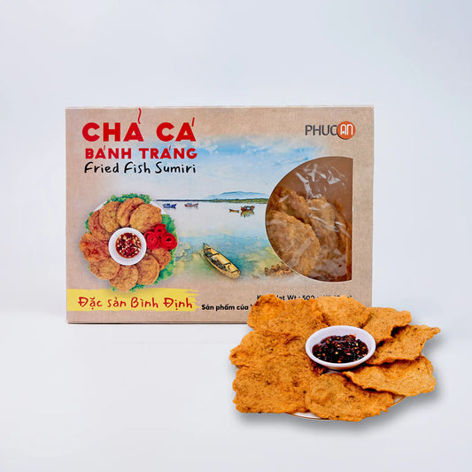 Chả Cá Mỏng Bình Định | Fried Fish Surimi