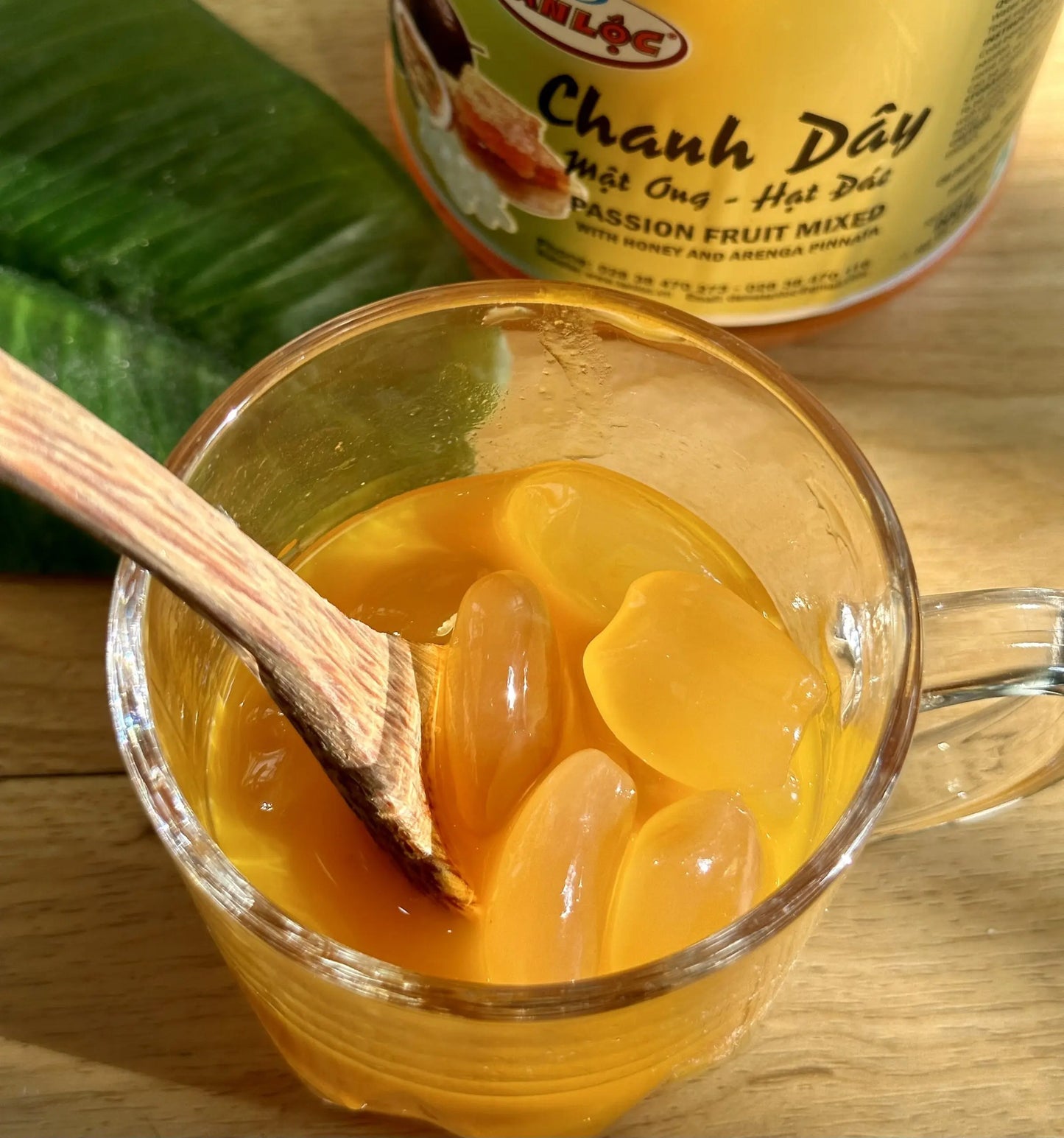 Chanh Dây Mật Ong Hạt Đát | Passion Fruit Mixed With Honey & Arenga Pinnata