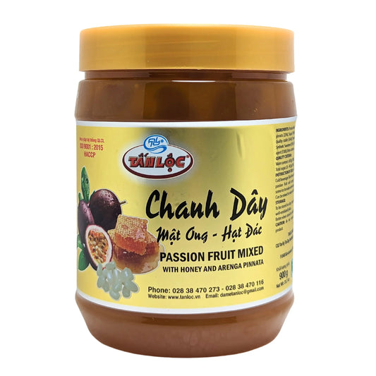 Chanh Dây Mật Ong Hạt Đát | Passion Fruit Mixed With Honey & Arenga Pinnata