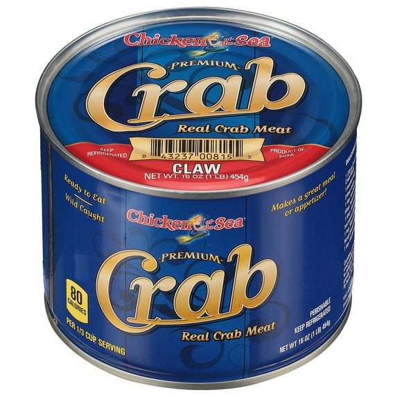 Thịt Cua Hộp | Claw Crab Meat 16 oz