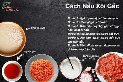Bột Gấc Khô Nguyên Chất | Dried Gac Fruit Powder