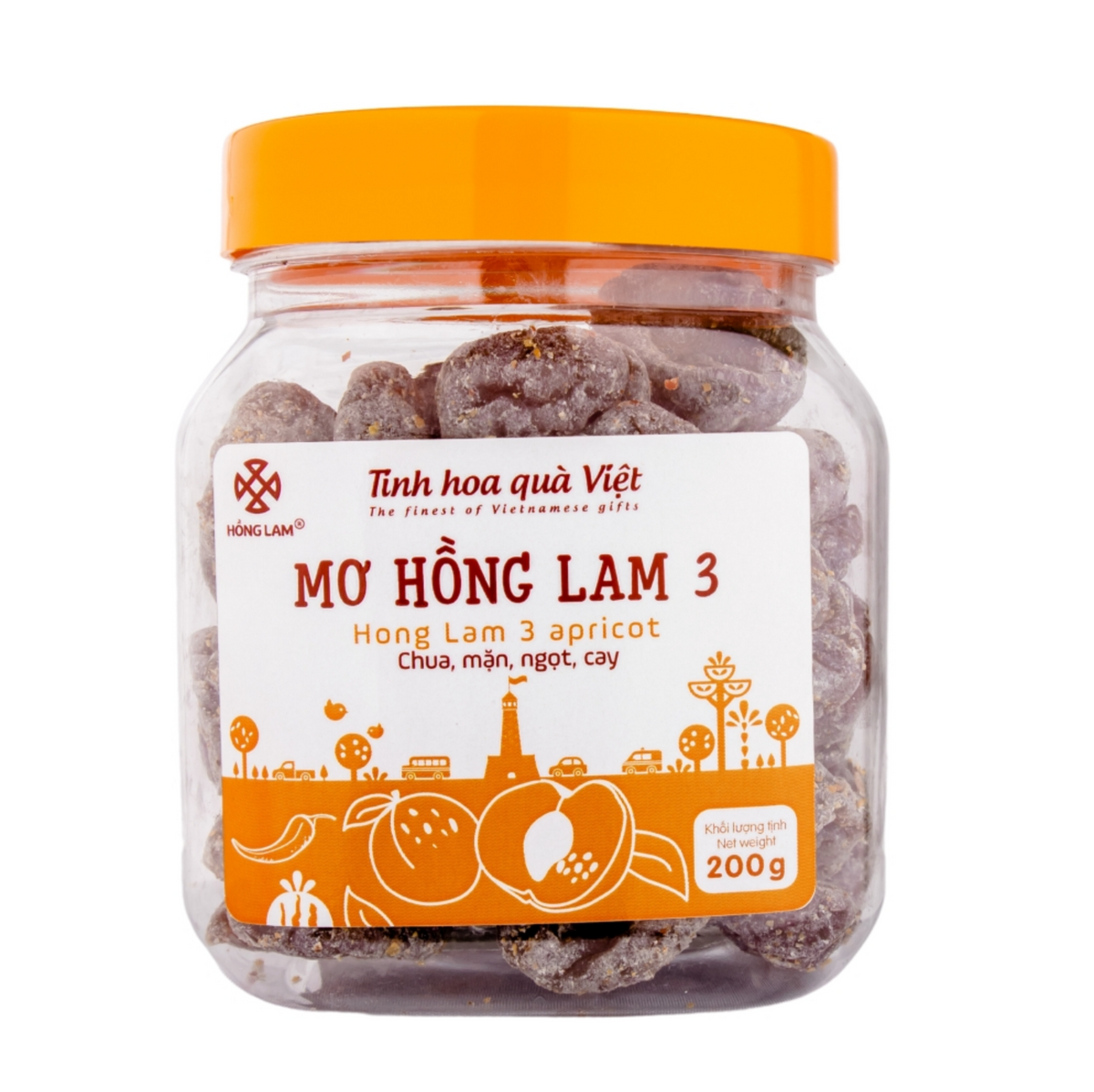 Mơ Hồng Lam 3 | Preserved Apricots 3 200g