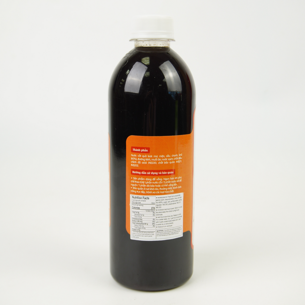 Nước Cốt Xí Muội Hồng Lam | Concentrated Pickle Xi Muoi Juice 500ml