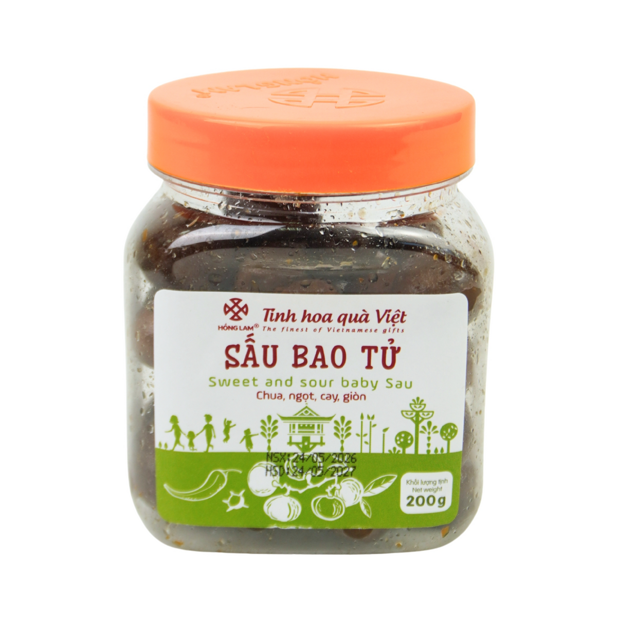 Sấu Bao Tử Hồng Lam | Sweet & Sour Baby Sau 200g