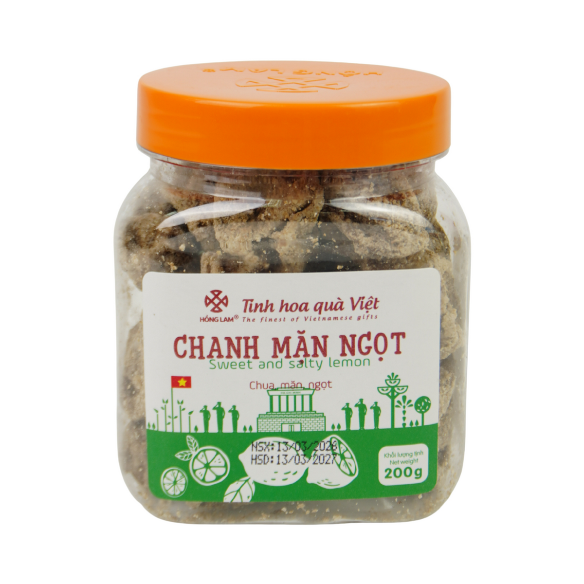 Chanh Mặn Ngọt Hồng Lam | Sweet & Salty Lemon 200g