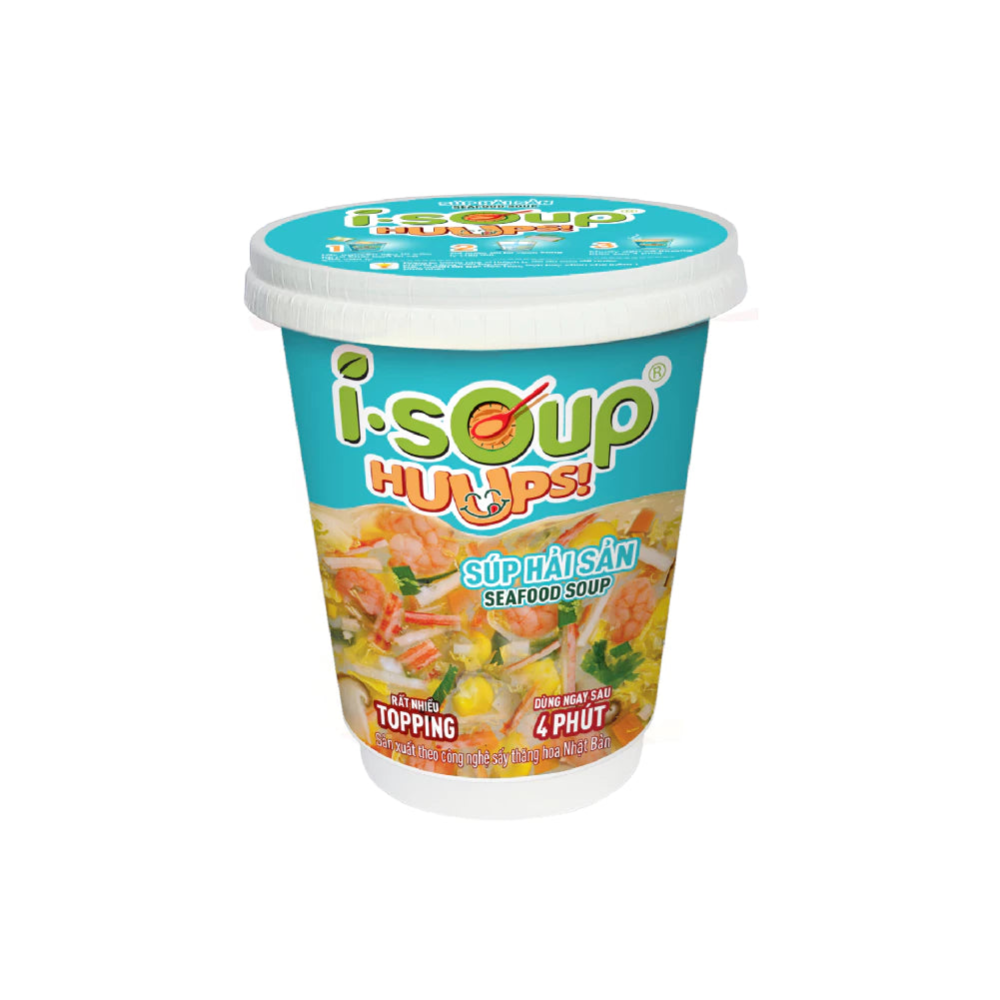 ISOUP HUUPS Súp Ly Tiện Lợi