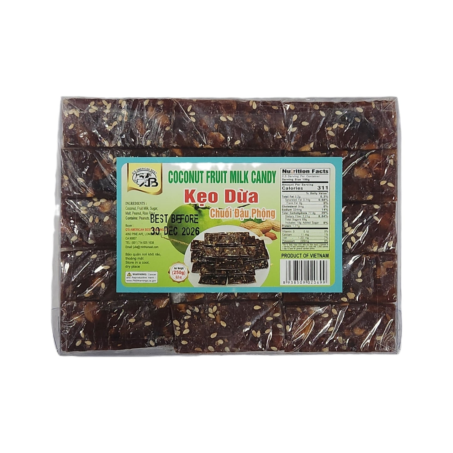 Kẹo Dừa AB | Coconut Candy