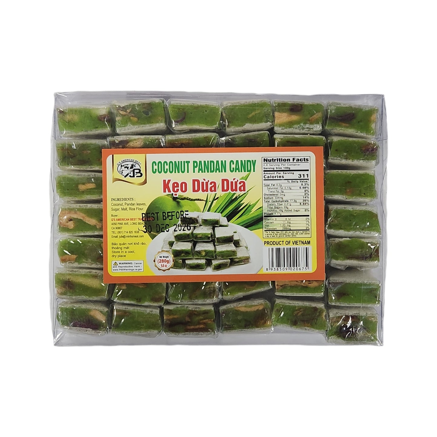 Kẹo Dừa AB | Coconut Candy