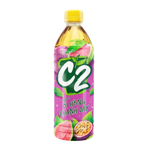 C2 Trà Ổi Hồng Chanh Dây | C2 Guava Passionfruit Tea 455ml
