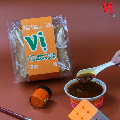 Bánh Tráng Vị - Mắm Ruốc | Fermented Shrimp Sauce Rice Crackers
