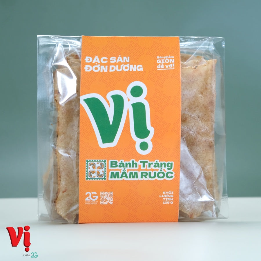 Bánh Tráng Vị - Mắm Ruốc | Fermented Shrimp Sauce Rice Crackers