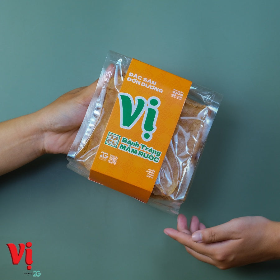Bánh Tráng Vị - Mắm Ruốc | Fermented Shrimp Sauce Rice Crackers