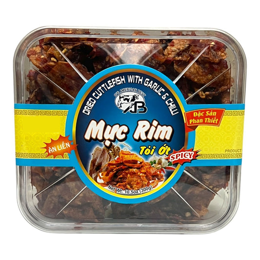 Mực Rim Tỏi Ớt | Dried Cuttlefish with Garlic & Chili