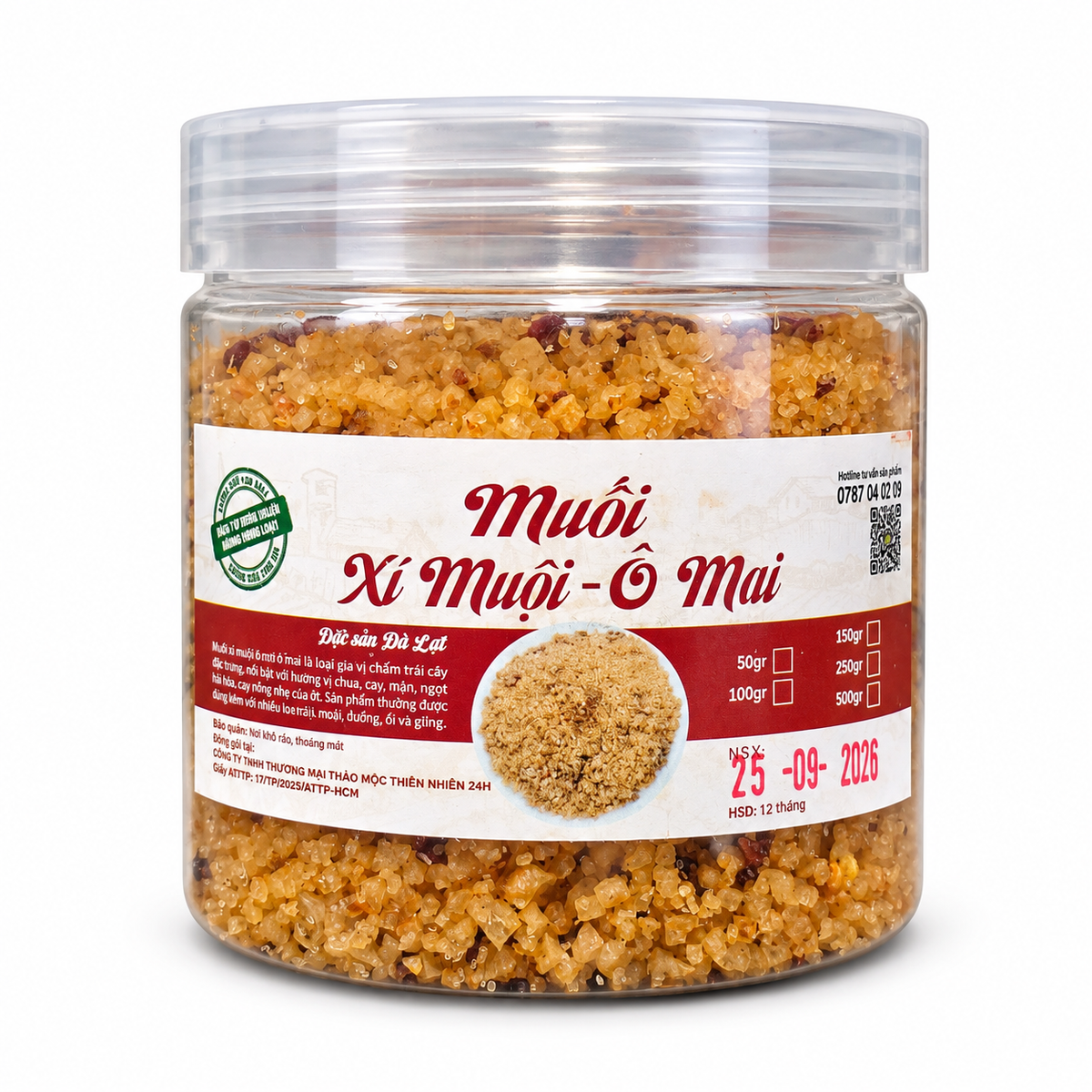 Muối Ô Mai Đà Lạt 150g