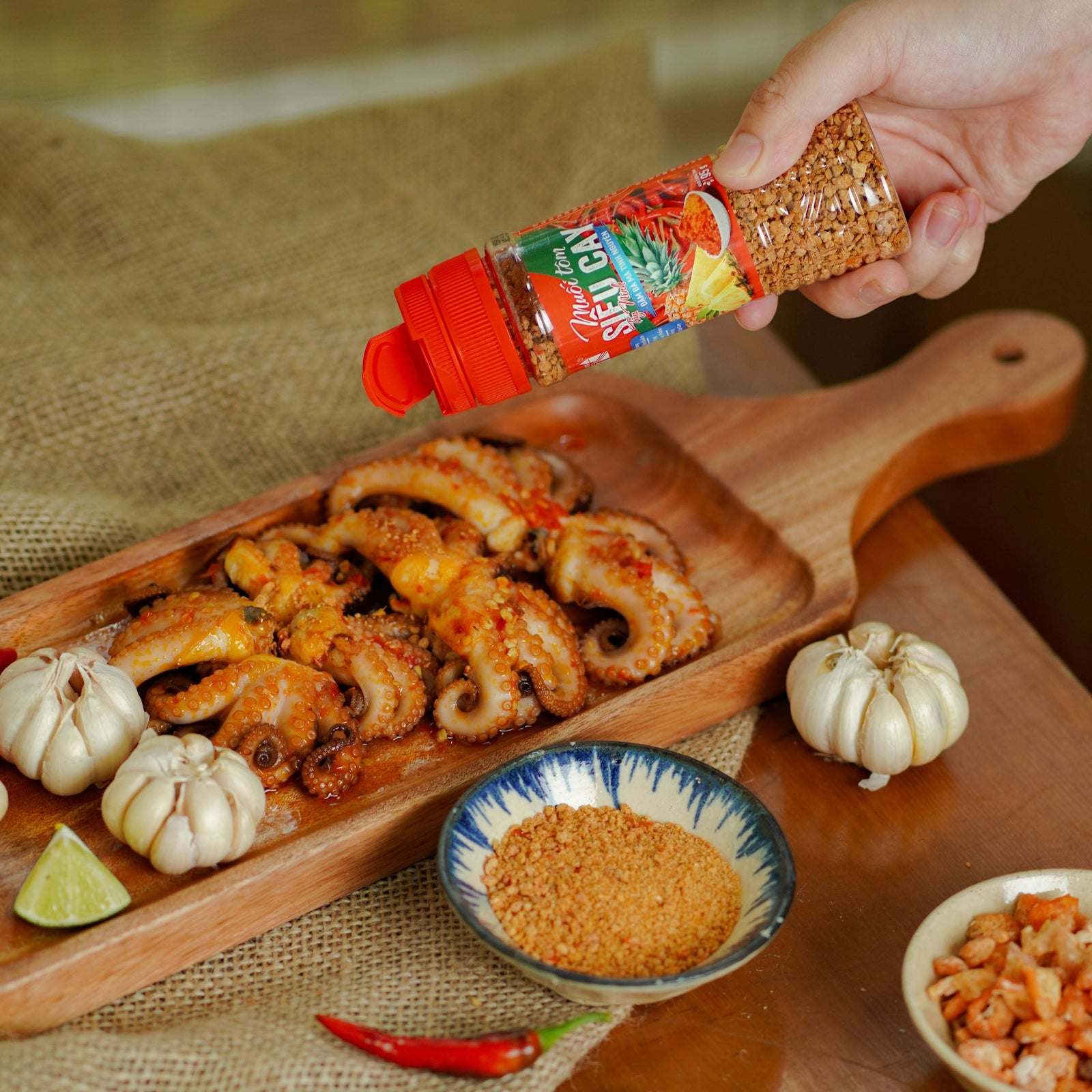 Muối Tôm Siêu Cay | Super Spicy Shrimp Salt TINH NGUYEN