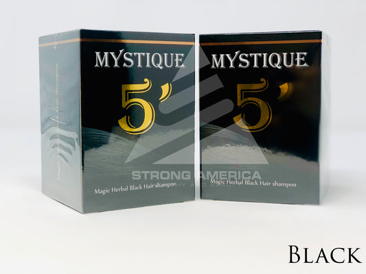 Dầu Gội Nhuộm Tóc Bạc Mystique 5'
