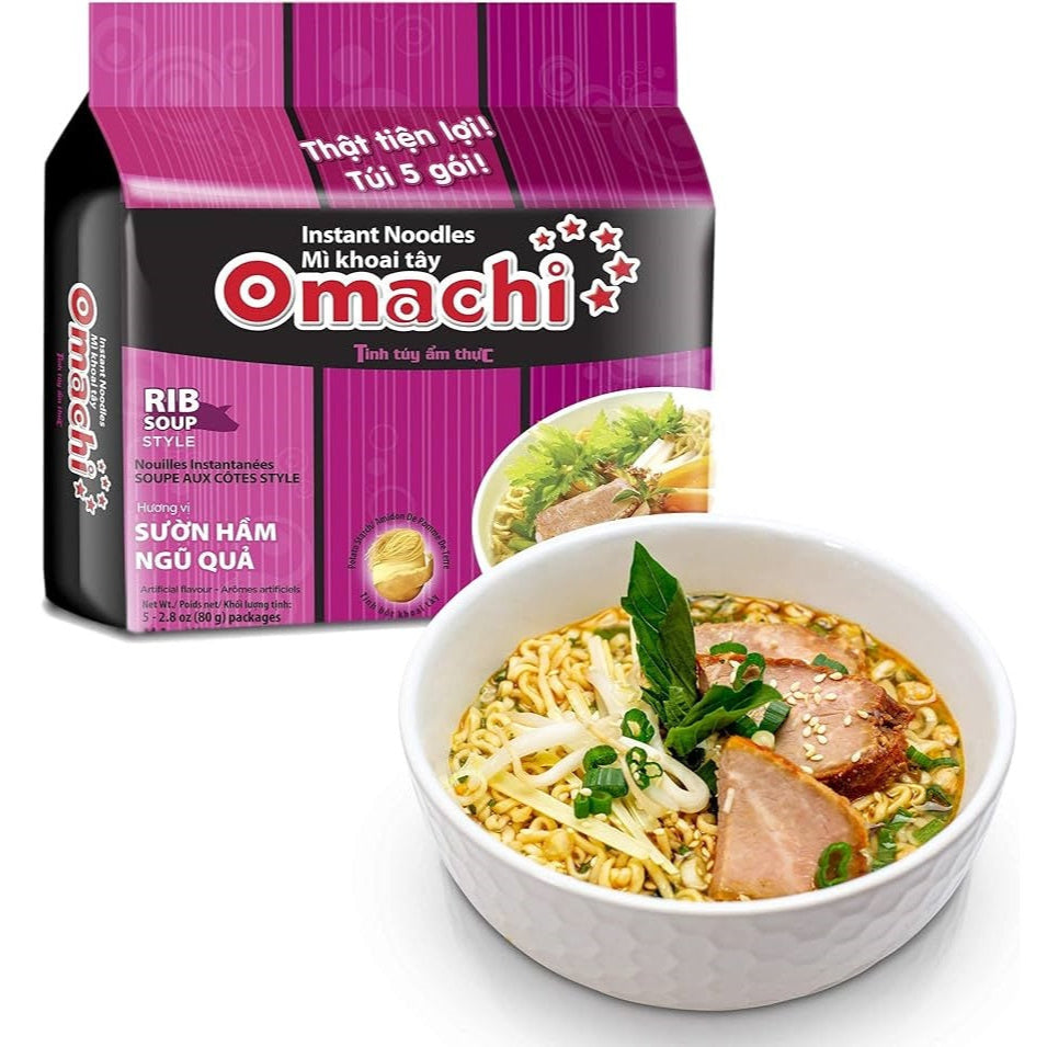 Mì Omachi | Instant Noodles-5 Packets