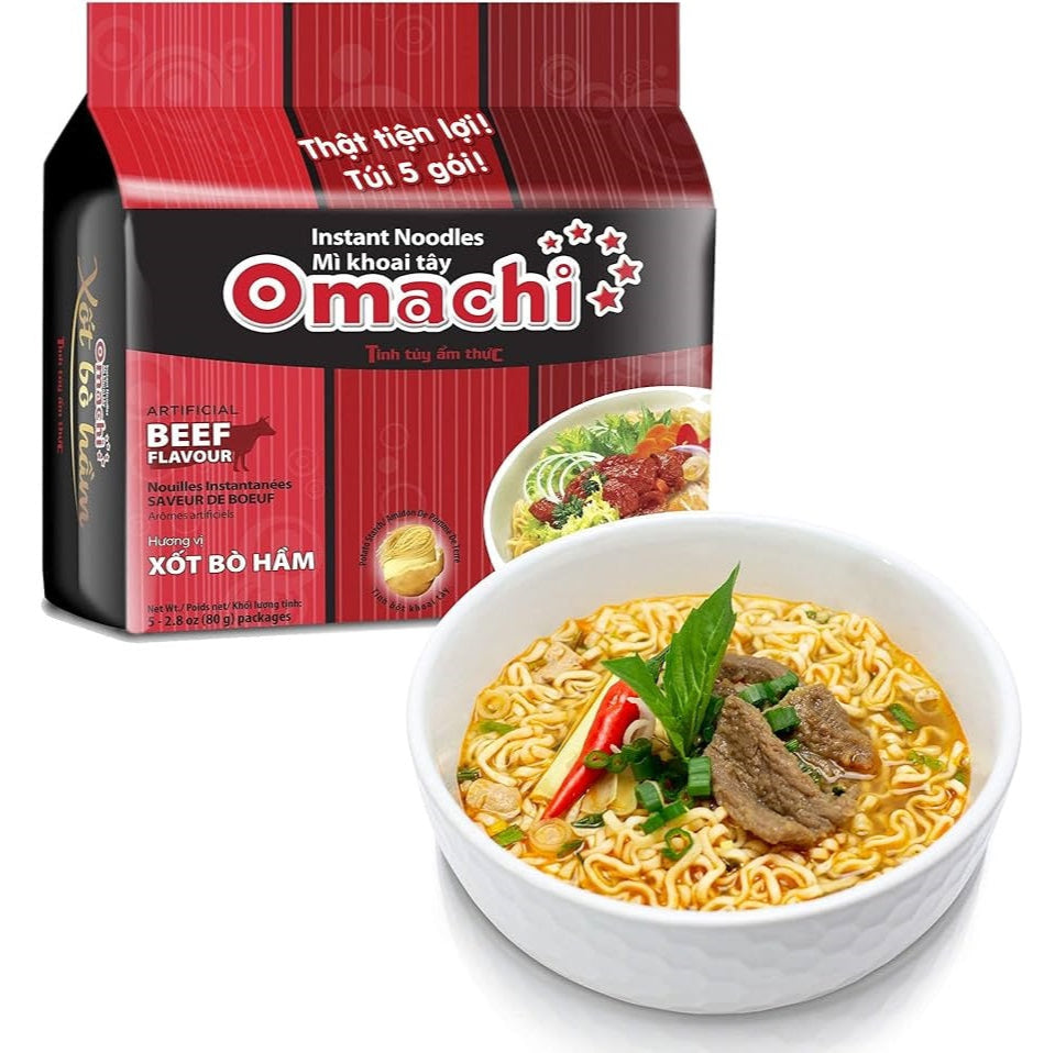 Mì Omachi | Instant Noodles-5 Packets