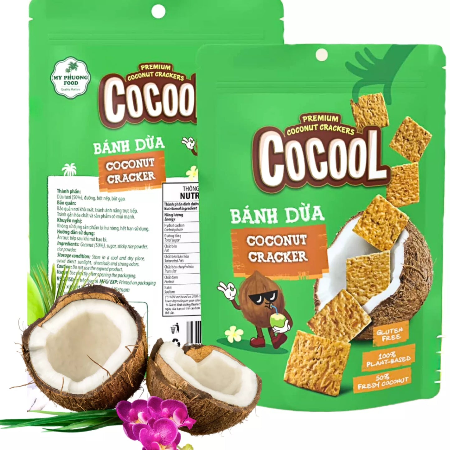 Bánh Dừa | Coconut Crackers