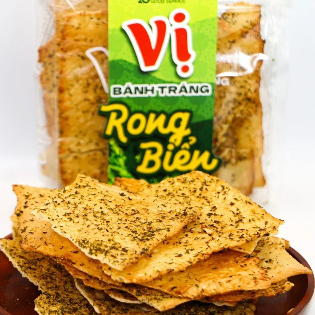 Bánh Tráng Vị - Rong Biển | Seaweed Rice Crackers