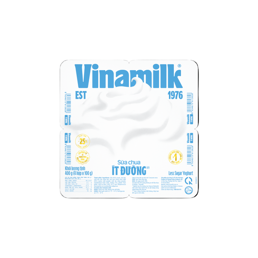 Vinamilk Sữa Chua Ít Đường | Sweetened Yogurt