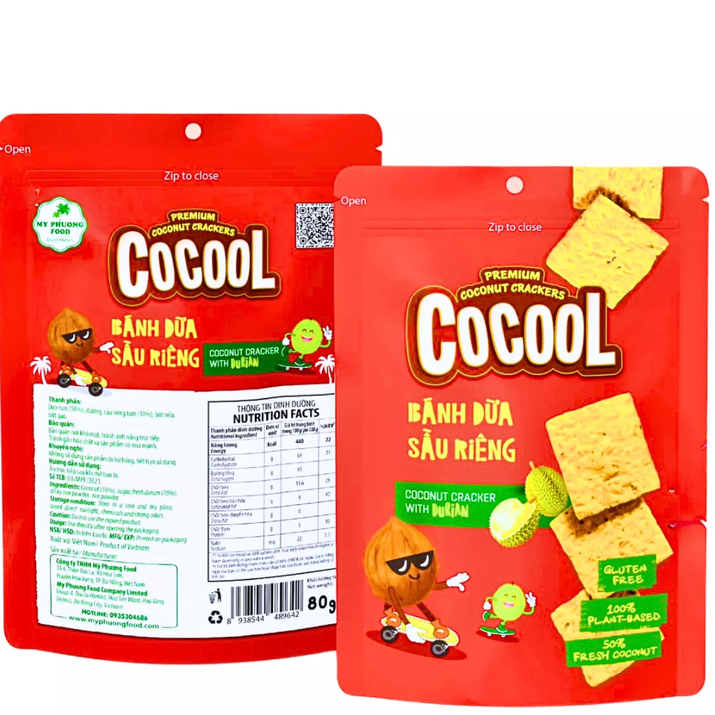 Bánh Dừa | Coconut Crackers