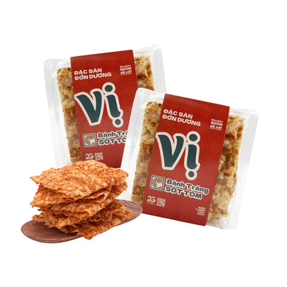 Bánh Tráng Vị - Sốt Tôm | Shrimp Sauce Rice Cracker