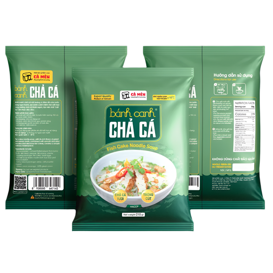 Bánh Canh Chả Cá Cà Mèn | Fish Cake Noodles Soup