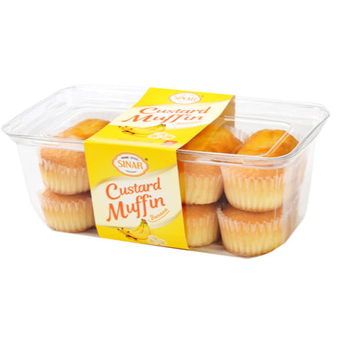 Bánh Bông Lan Vị Chuối | Custard Muffin Banana
