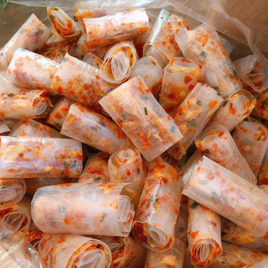 Bánh Tráng Cuộn Tép Sấy