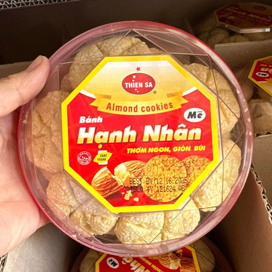 Bánh Hạnh Nhân Mè | Almond Cookies