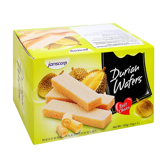 Bánh Xốp Sầu Riêng Jans | Sandwich Cookies Creamy Durian