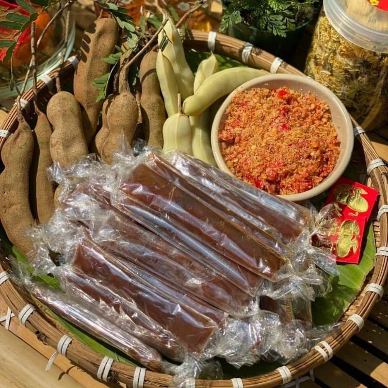 Mứt Me Quấn | Candied Tamarind Wraps